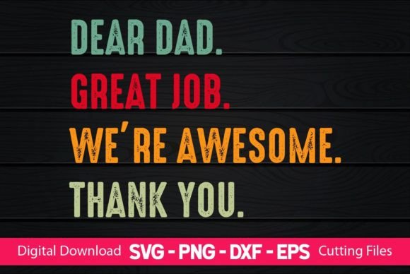 Celebrate Dad's Awesome Job with This Perfect SVG Design