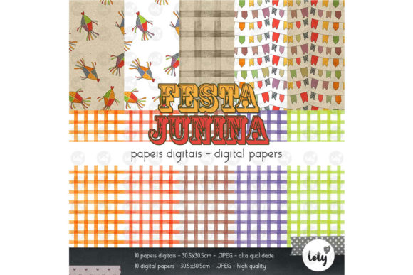 Celebrating Brazilian Joy: The Junine Party Digital Papers