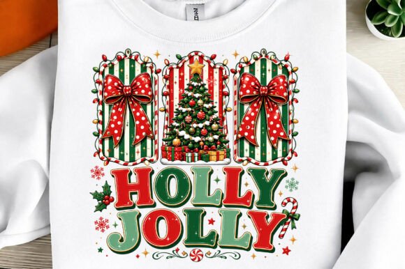 Coquette Holly Jolly Christmas Sublimati: Festive Design Magic