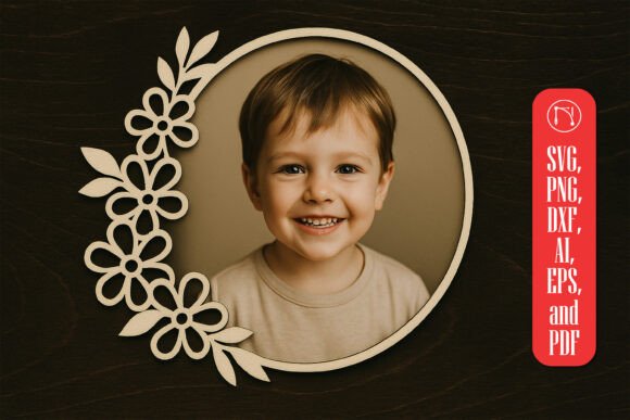 Elegant Laser Cut Floral Photo Frame SVG: A Creative Guide