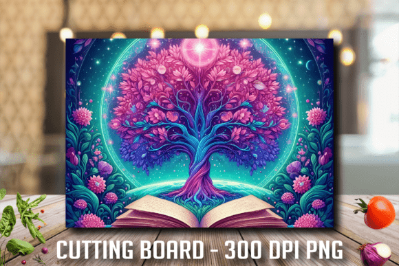 Magical Tree of Life Cutting Board: A Design for Your Kitchen