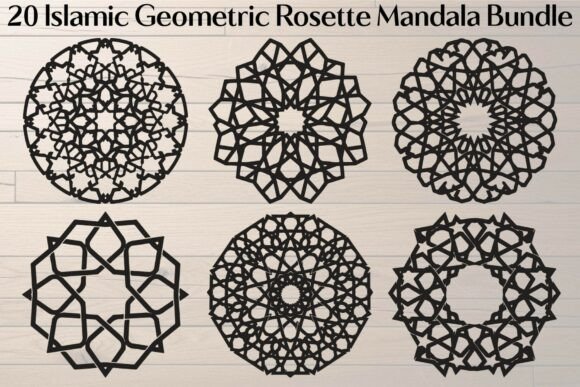 Mastering Visual Harmony: The Islamic Geometric Rosette Mandala