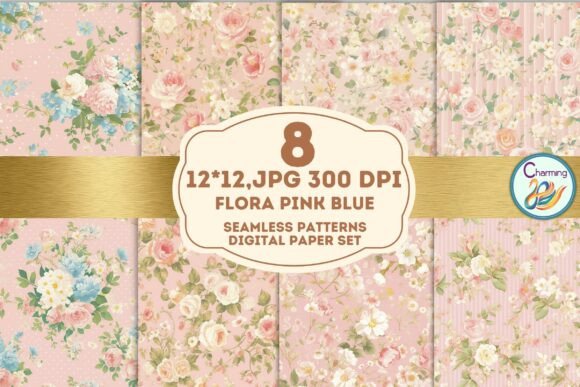 Shabby Chic Blush Floral: A Design Asset for Every Creator