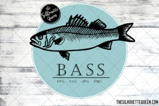 The Organic Edge: Mastering Hand Drawn, Sketched Bass Fish Vector