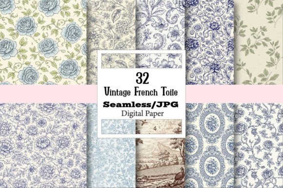 Timeless Elegance: Unleashing the Charm of Vintage French Toile