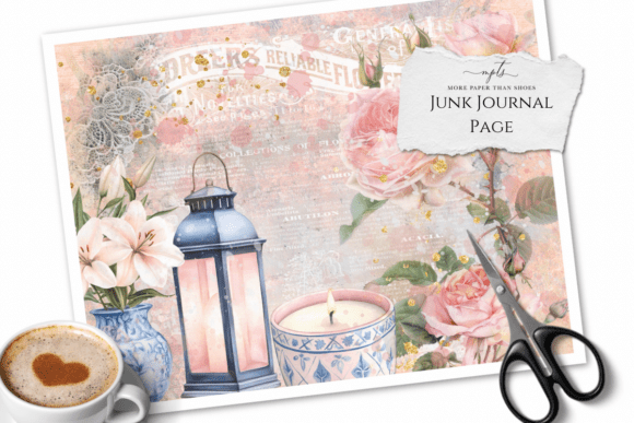 Unwrapping the Romance of My Valentine’s Junk Journal Page 5