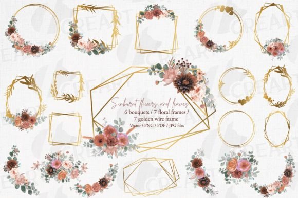 Warm & Earthy Florals: Designing with Sunburnt Tones and Gold